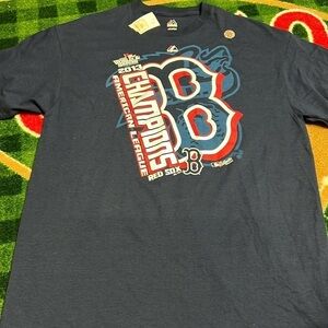 Boston Red Sox XL 2013 Majestic Red Sox American League Championship Tee